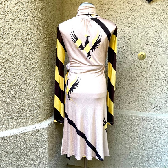 Vintage multicolored Samantha Treacy silk dress - Picture 8 of 13